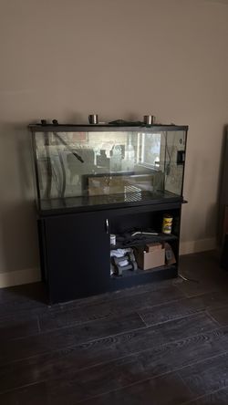 75 gallon tank with aquarium