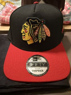 Chicago Blackhawks 9 Fifty A Frame Snapback