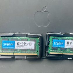 2x8GB DDR3 1333mhz Crucial RAM