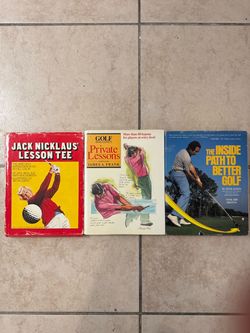 Golf books $2 each