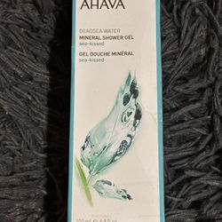 AHAVA Deadsea Water Mineral Shower Gel Sea-Kissed Body Wash Soap 6.8fl oz SEALED