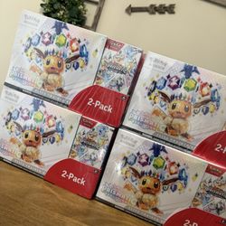 Prismatic Evolutions Costco 2 Pack Elite Trainer Box and Booster Bundle Pokemon