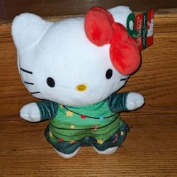 Sanrio Hello Kitty & Friends Christmas Tree Outfit Plush Holiday Plush 8in NWT