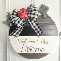 Customizable Wooden Door Hangers