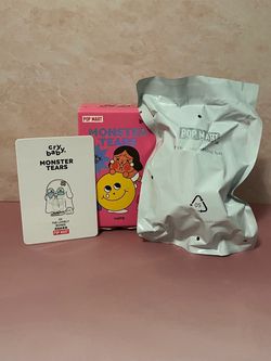 Authentic PopMart CryBaby Monster Tears Lonely Bones — Discontinued Set