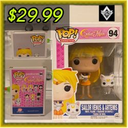 *CIB* Funko Pop! Sailor Venus #94 w/ Artemis

