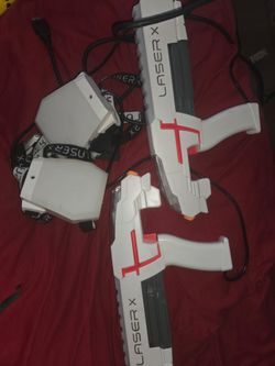 Laser X brand laser tag blasters