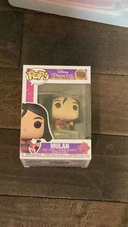 Funko Pop! Disney Princess Mulan Vinyl Figure - Black, Pink & Purple
