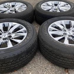20” OEM Factory Ford Expedition F150 Rims Tires Lincoln Navigator Mark LT We Finance Chrome