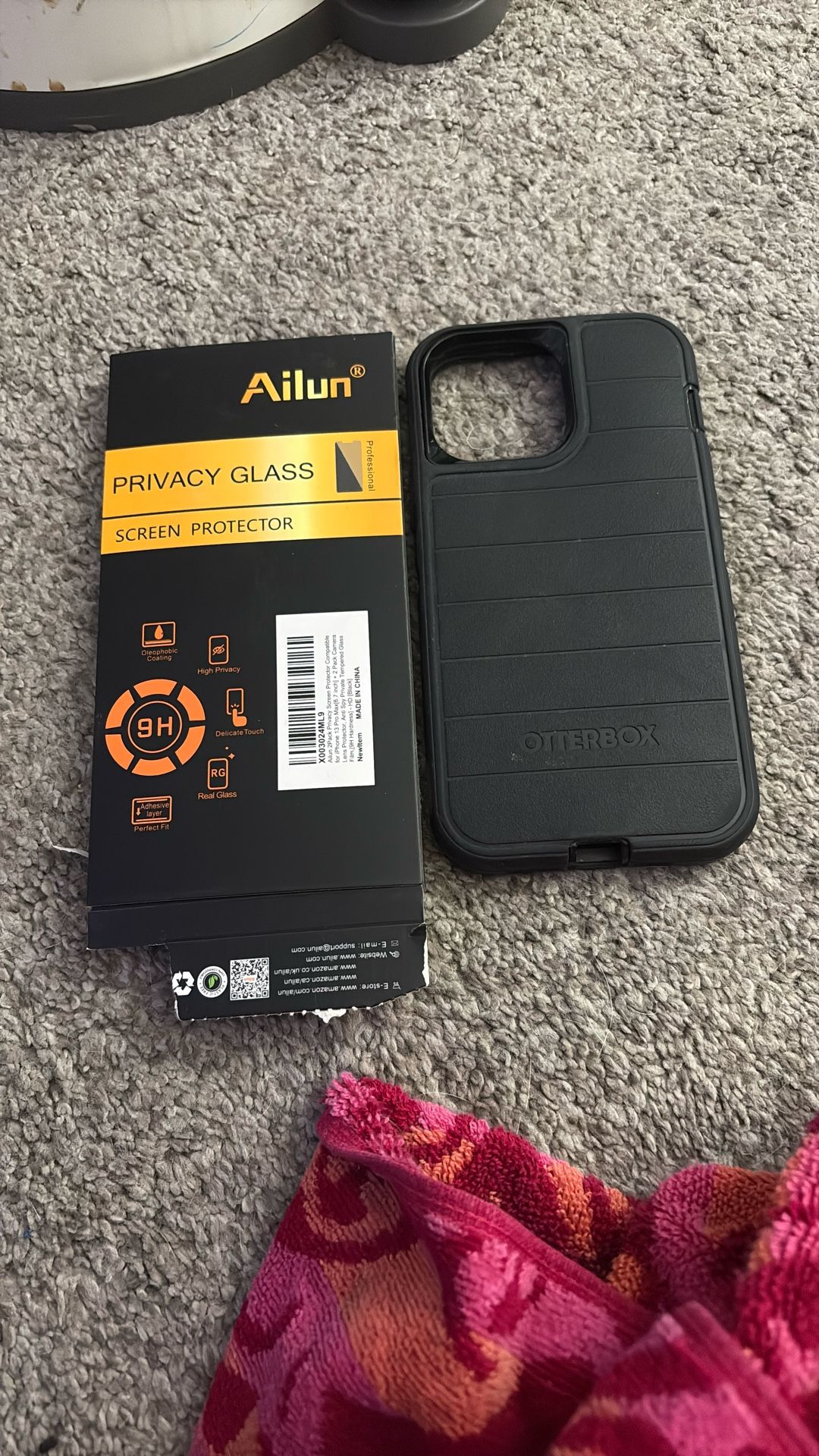Free iPhone 13 Pro Max Screen Protector And Case