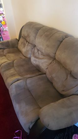 reclining chair and couch