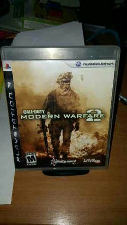 CALL OF DUTY MODERN WARFARE 2 (PS3)