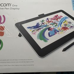Wacom One Drawing Tablet Pen Display 13.3”