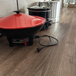 Electric Wok, Croc Pot & Seafood Boil Pot