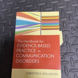 The Handbook For Evidence Based Practice In Communication Disorders 