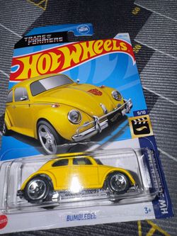 Hot wheels bumble bee yellow