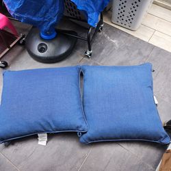 SUPER THICK PATIO AND OR COUCH PILLOWS 2FT SQUARE