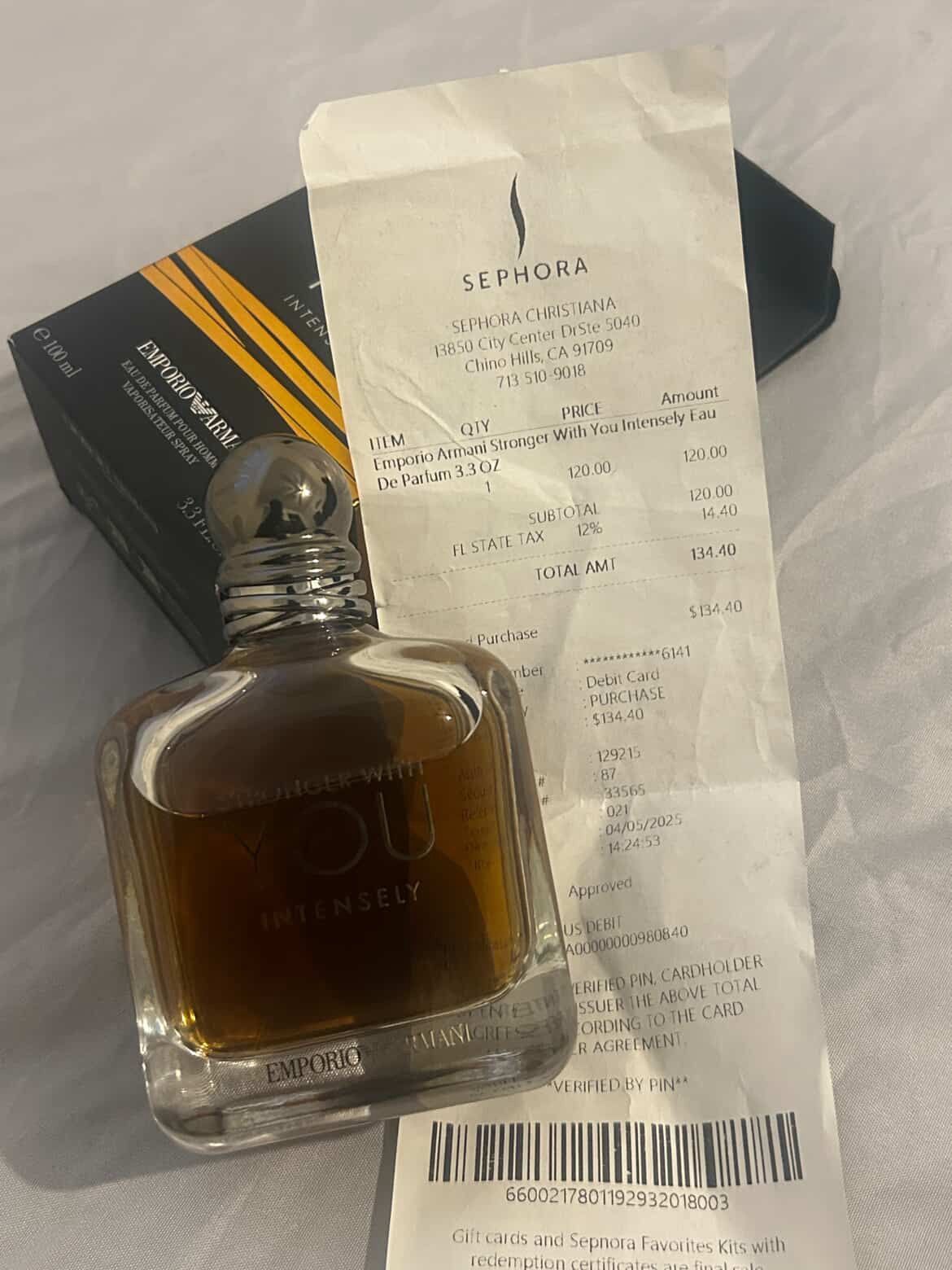 Emporio Armani Stronger With You Intensely 