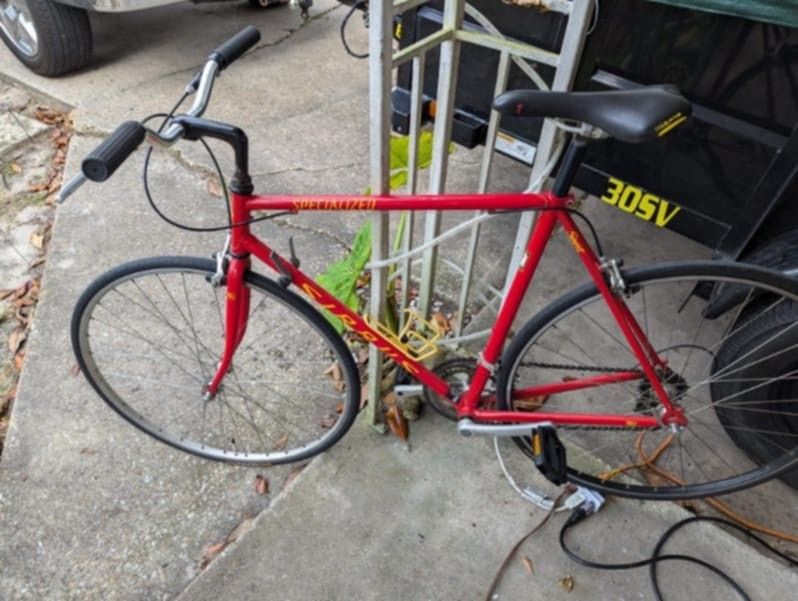 1978 Sirrus Specialized Bike with Brand New Bike Stand