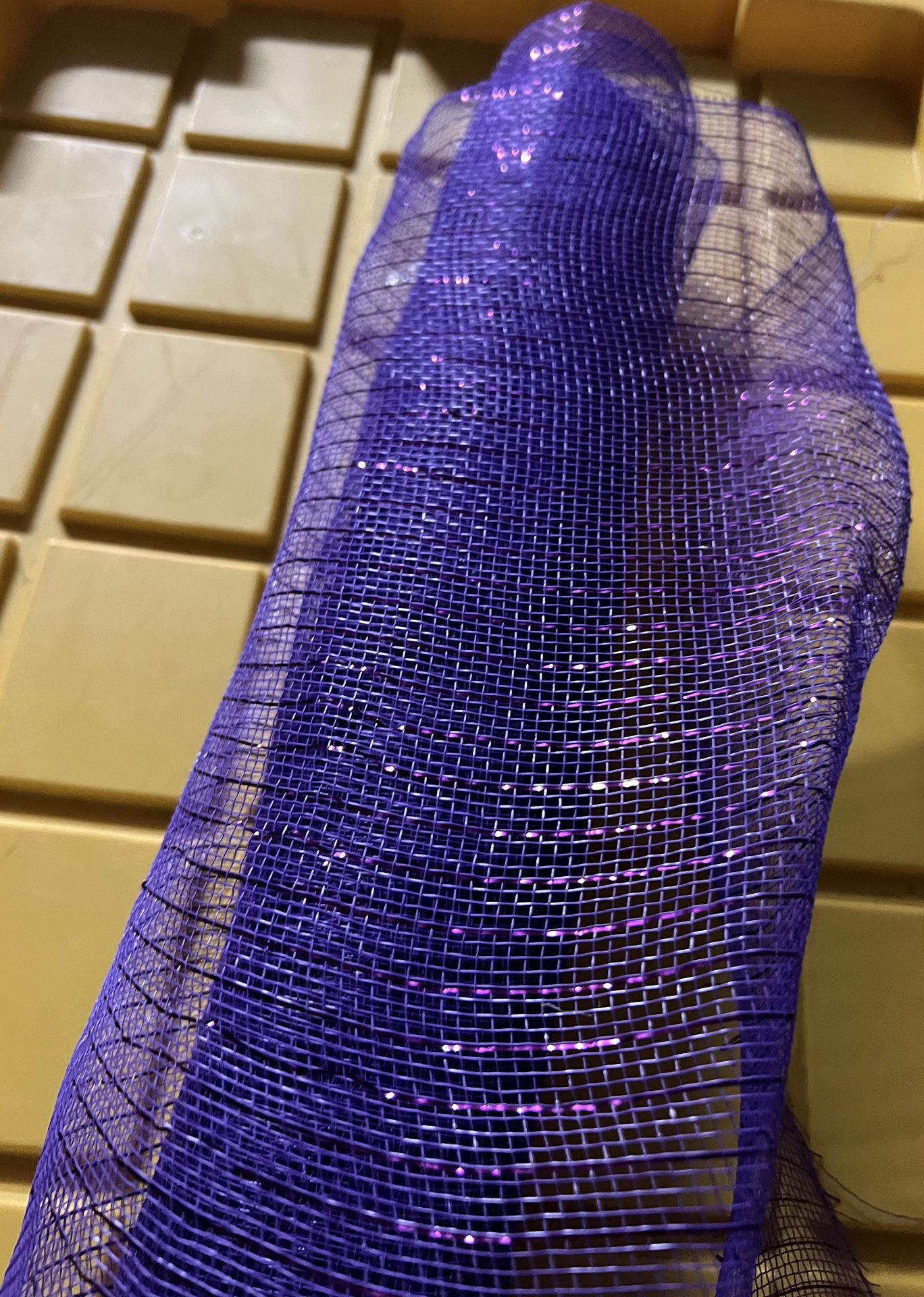Tulle Fabric- Color: Purple