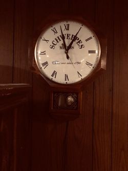 Vintage wood clock
