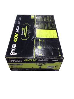 Ryobi 40V HP Brushless Cordless Earth Auger Powerhead with 8 in. Bit with 4.0 Ah Battery and Charger