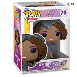 Funko Pop Whitney Houston singer actress viral rare 70 vinyl icons nwt
