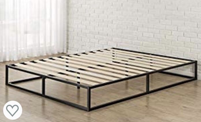 Full Size Black Bed frame