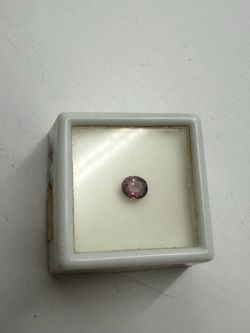 1.38 Ct Burma Spinel Light Purple Oval Loose Gemstone 6x8mm Estate Labeled