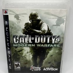 PS3 Call Of Duty 4 Modern Warfare