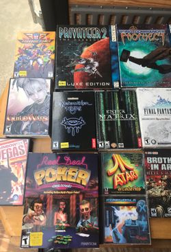 Vintage pc games