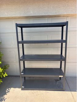 48x18x72" Heavy Duty Whalen Shelving Unit, Storage Rack