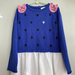 Blush By Us Girls Cat Sweater Dress Size 5
