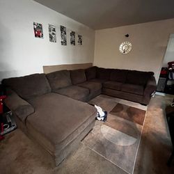 Brown Couch