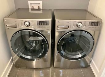 LG washing machines and dryers