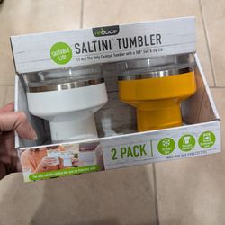 🥂 NEW - Stainless Steel Cocktail Tumblers - 2 Pack