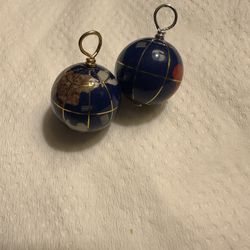 Lapis Globe Pendant 