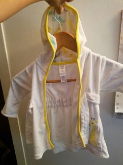 Baby bath robe