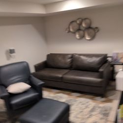 Couch And Kitchen Stools