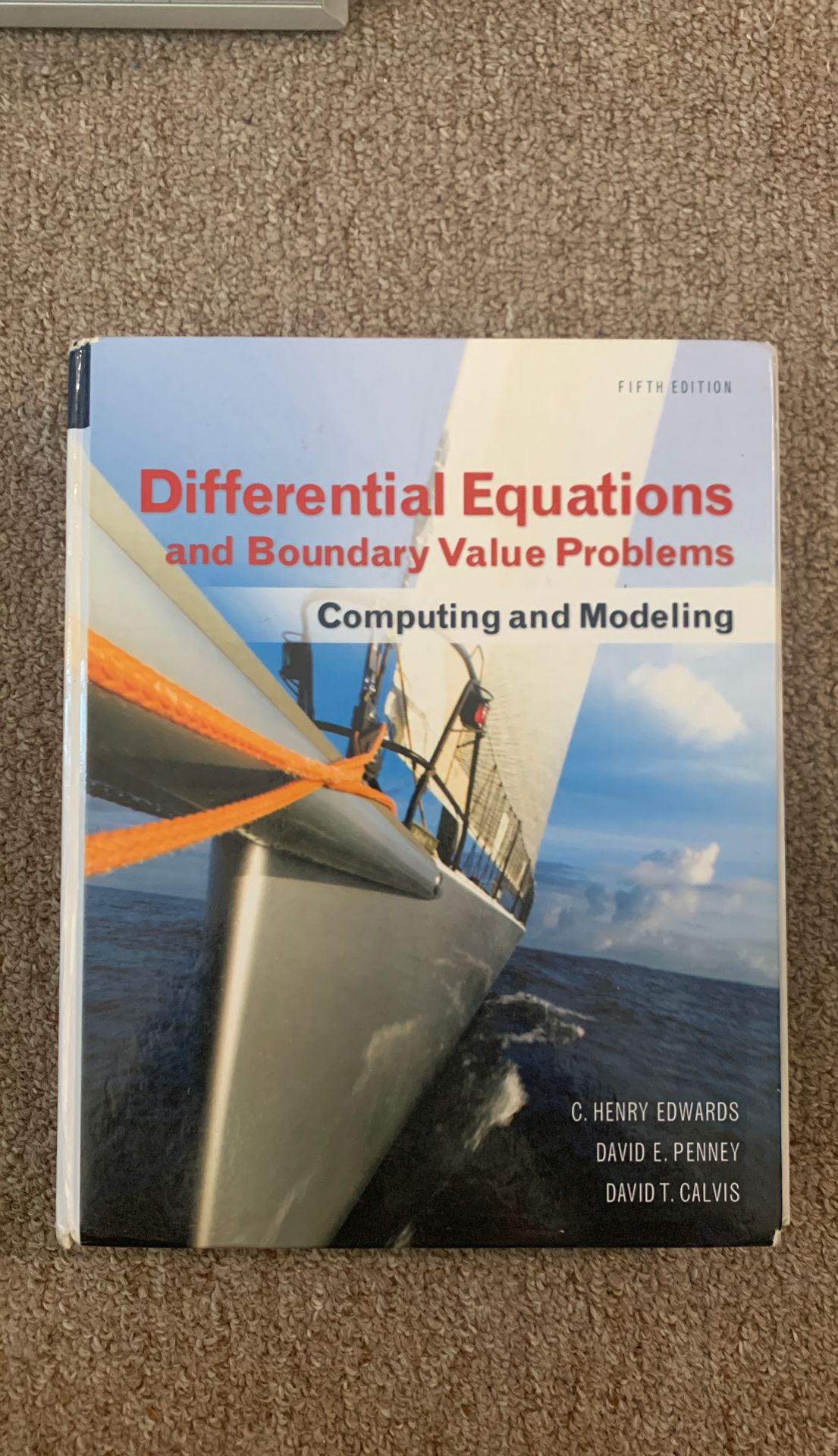 Differential Equations and Boundary Value Problems