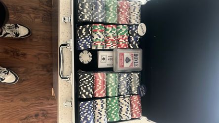 Poker Chip Set Complete - Brand New