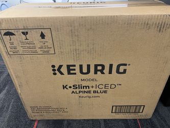 Keurig K Slim + Iced Alpine Color Brand New In Box 