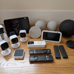 Bundle Of Amazon And Blink Devices
