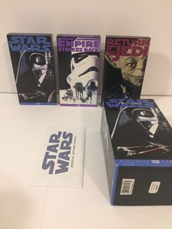 Sealed VHS Star Wars Trilogy 1995 Original 