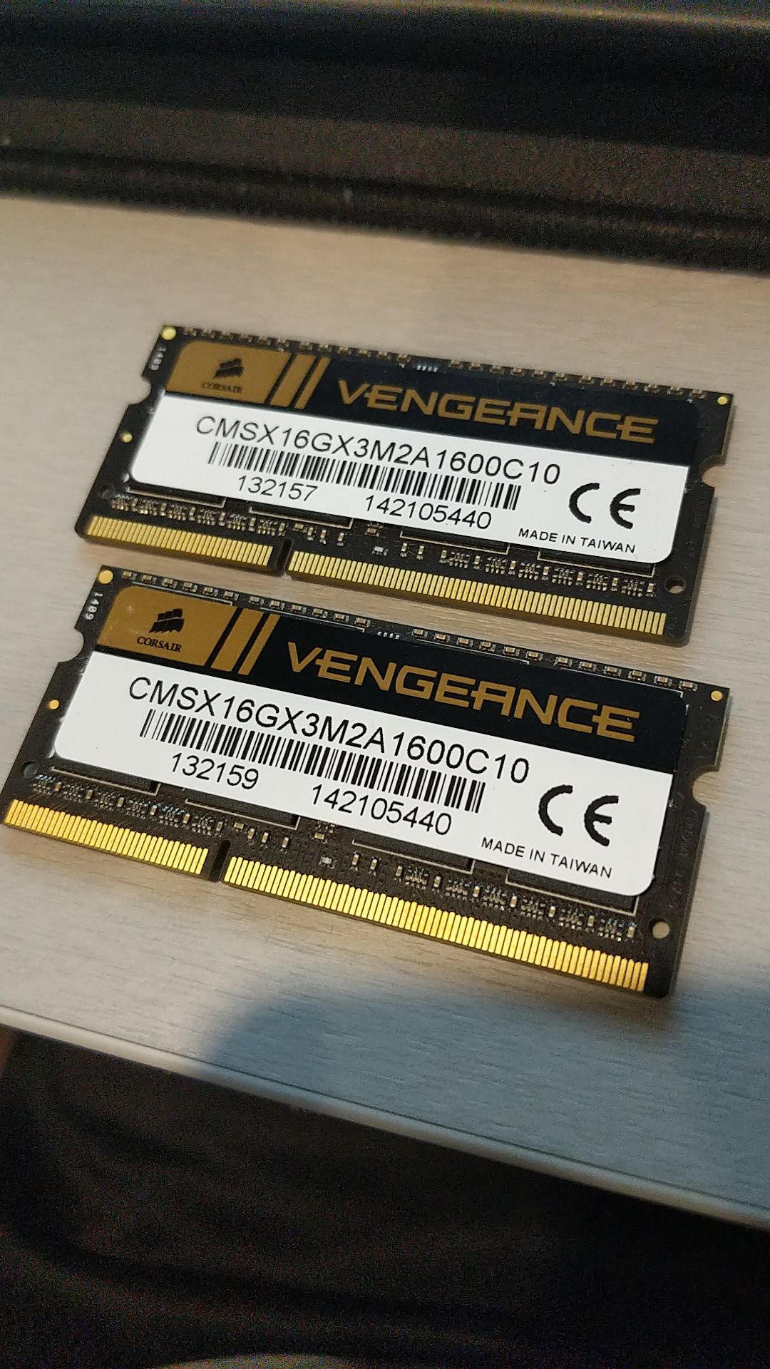 Corsair Vengeance 16GB (2 x 8GB) DDR3-1600 SODIMM Memory