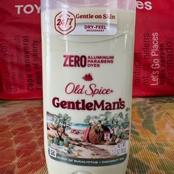 Old spice gentleman’s deodorant
