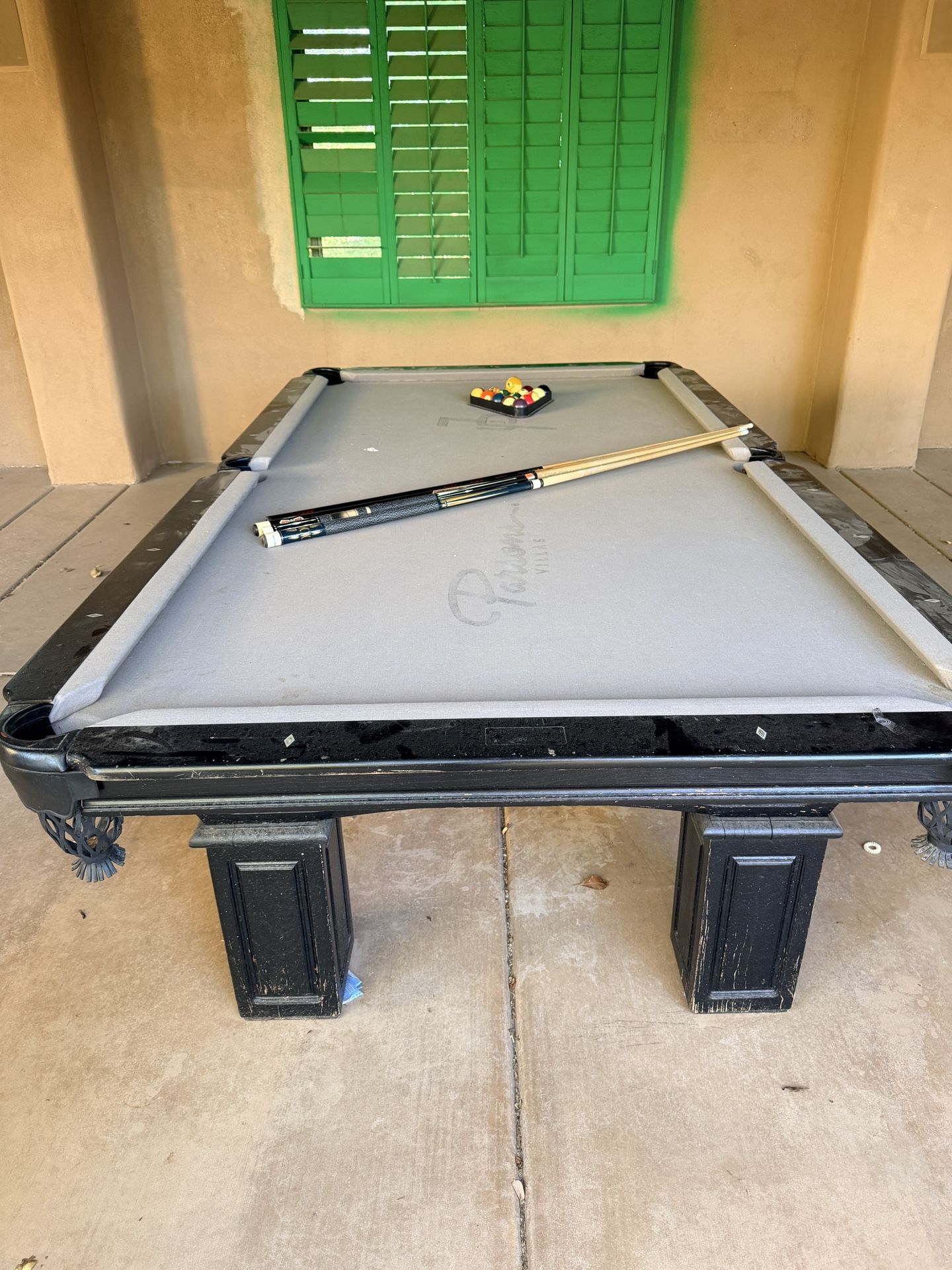 Pool Table Patio