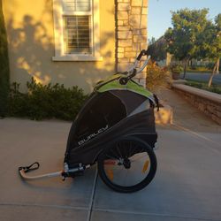 Burley Bike Trailer And Double Stroller