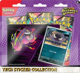 Ascended Heros Gastly Tech Sticker Collection
