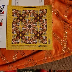 Jimi hendrick's mint stamps never used